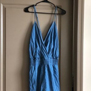 Never worn denim jumpsuit